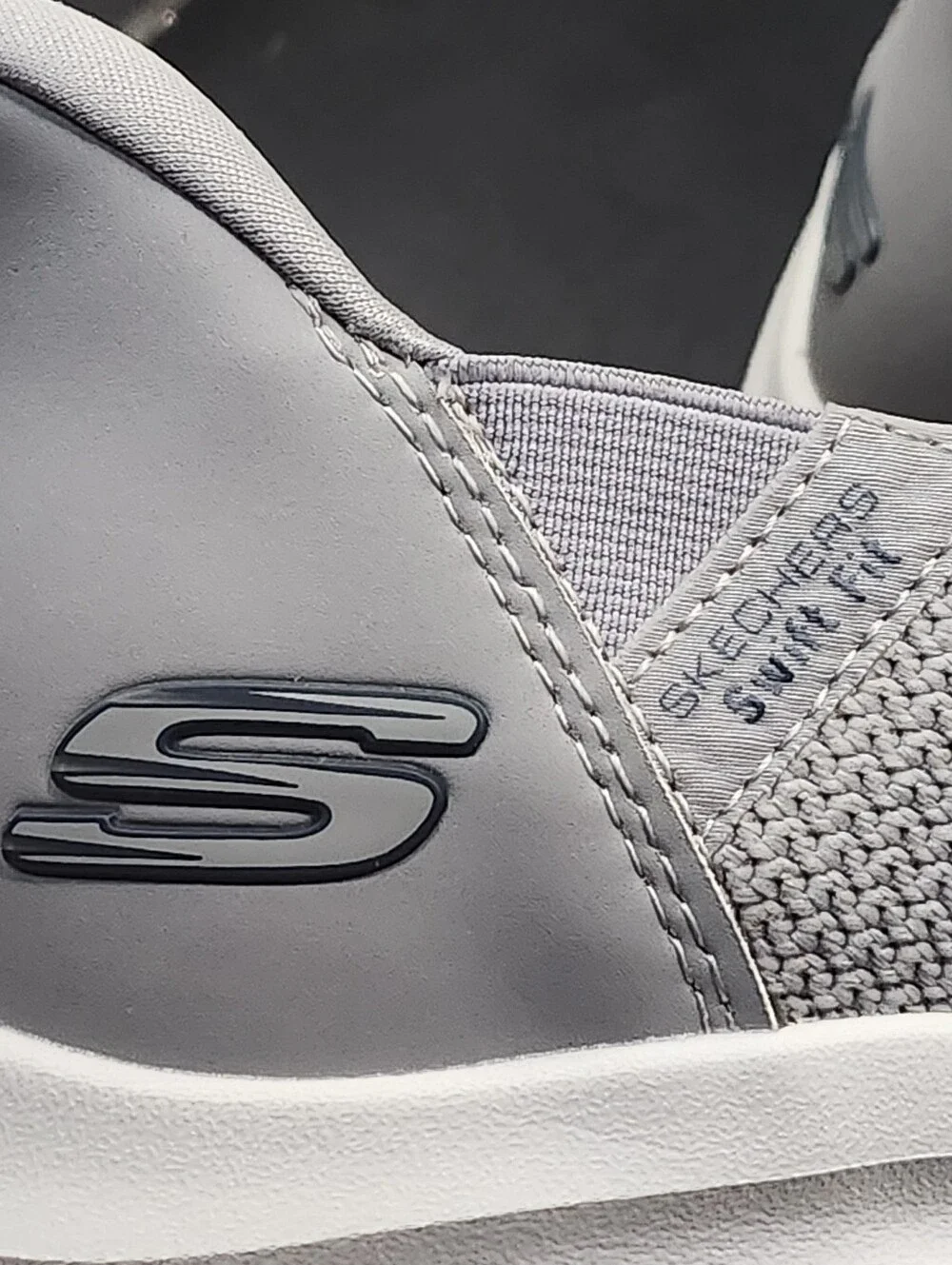 Skechers Hands Free Slip-ins Ultra Flex 3.0 Smooth Step sneakers in gray Size 10